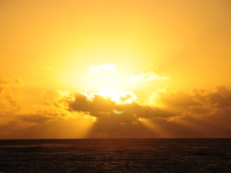 Kauai - Sunrise in Kapaa