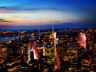 New York - Skyline vanaf Empire State building