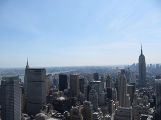 New York - Skyline vanaf Rockefeller Center