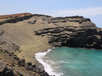 Amerika - Green Sand Beach