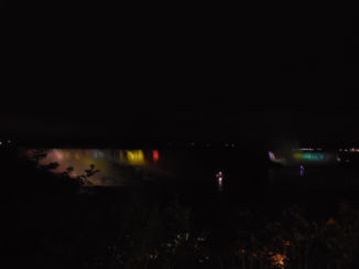 Niagara watervallen - Niagra falls by night