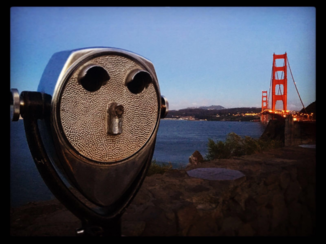 San Francisco - View on Golden Gate
