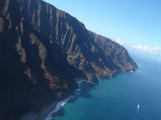 Kauai - Napali Coast (vanuit helicopter genomen)