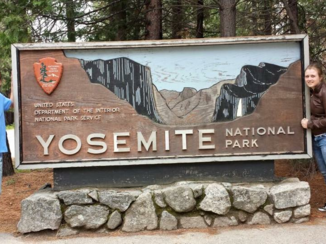 Yosemite National Park - Entree van yosimite