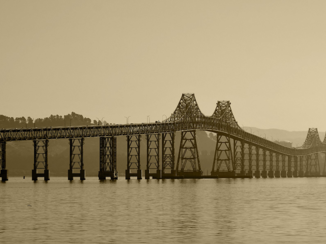 Rondreis Westkust Amerika - bridge to San Francisco