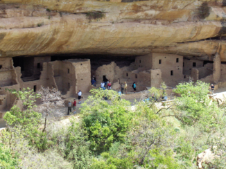 Amerika - Meza Verde, indianendorpje in de bergen
