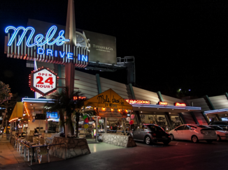 Los Angeles - Mel's Drive In (van American Graffiti film)