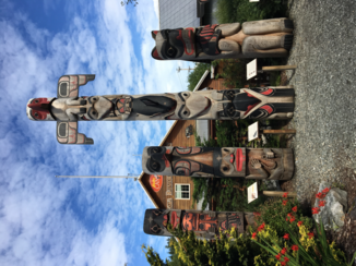 Alaska - De echte indianen totempalen