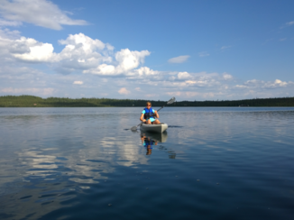 Alaska - Kajaktocht op Lake Louis