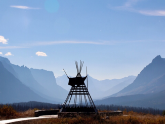 Glacier National Park - Monument in het indianenreservaat