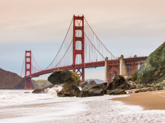 Golden Gate Bridge - Golden gate beach